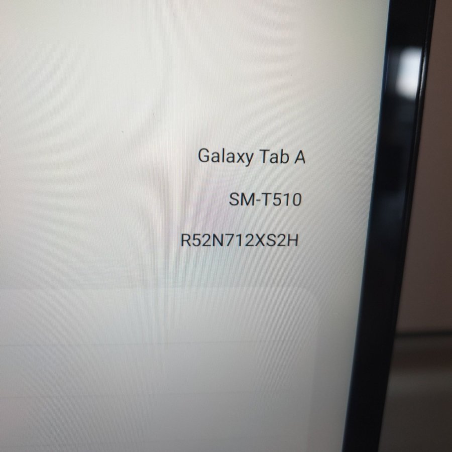 Samsung Galaxy Tab A SM-T510