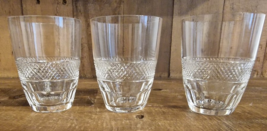 Orrefors Rio 3 st whiskeyglas tumbler Selter glas Edvard Hald