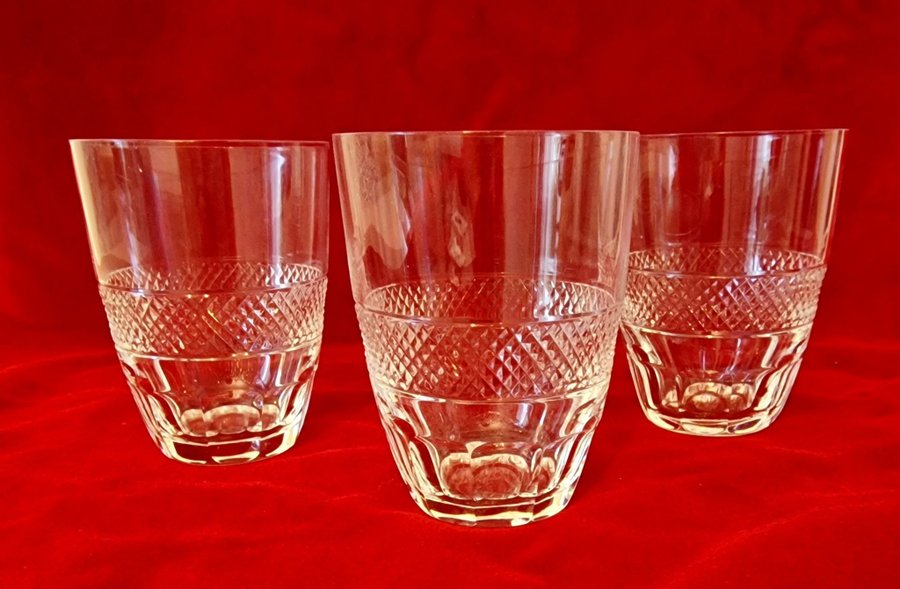 Orrefors Rio 3 st whiskeyglas tumbler Selter glas Edvard Hald