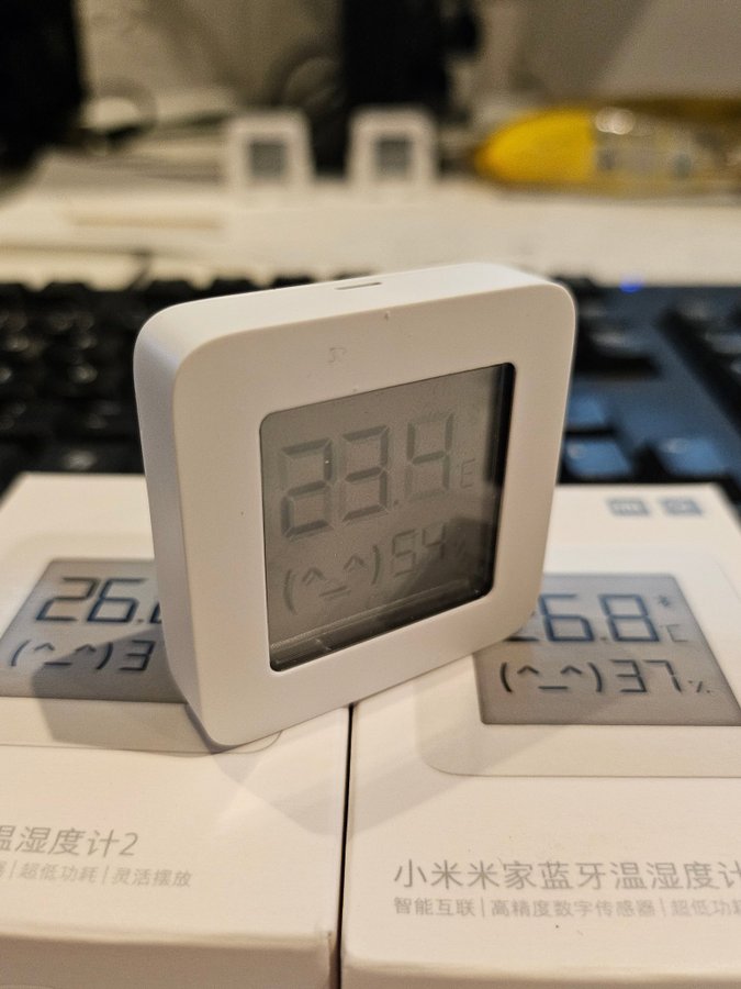 Xiaomi Zigbee Temperatur- och Luftfuktighetsmätare med display