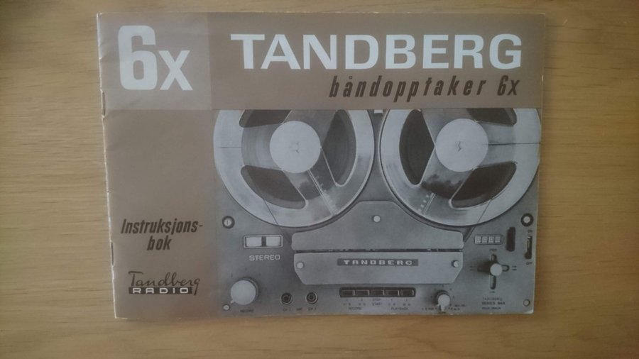 TANDBERG 6 X ANVÄNDARMANUAL