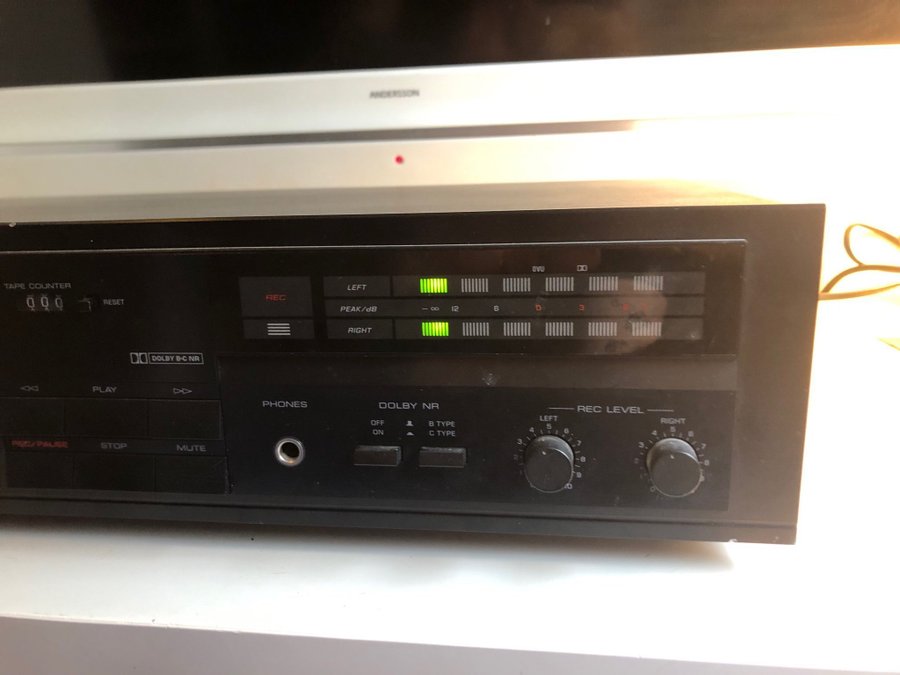 Yamaha KX-130 Kassettbandspelare Defekt