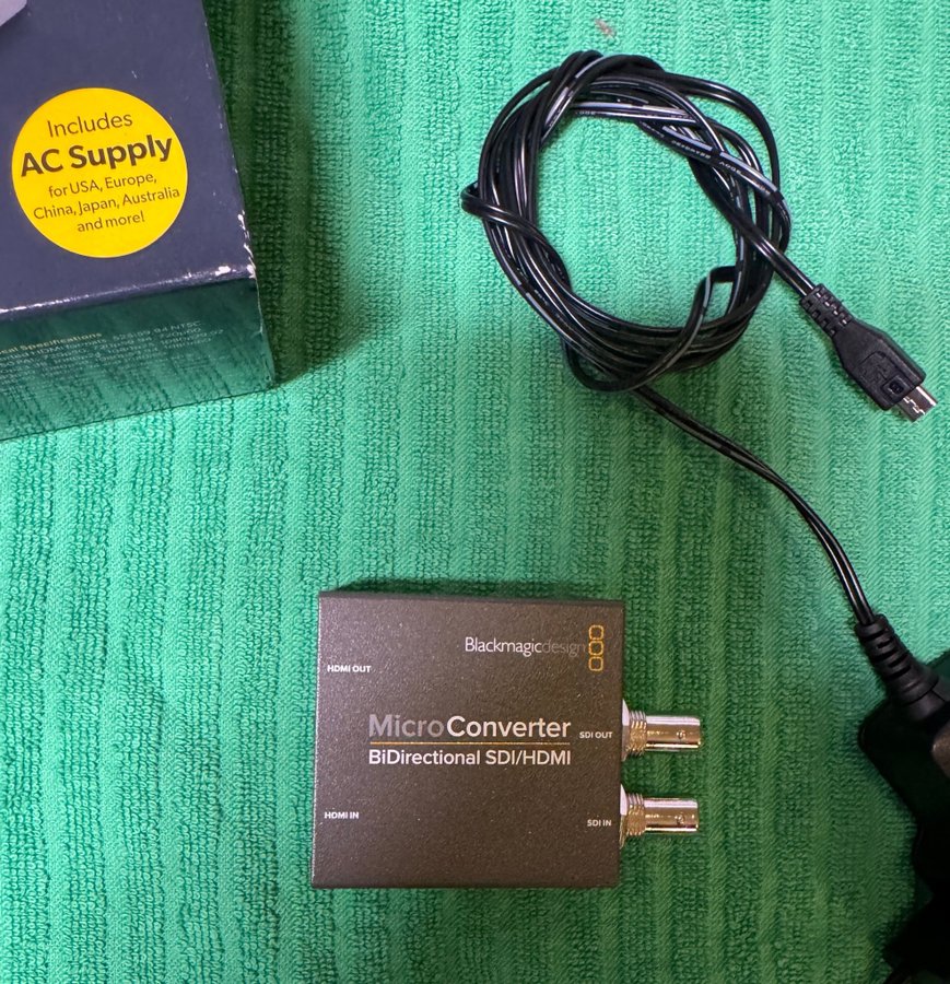 Blackmagic Design Micro Converter Bidirectional SDI/HDMI