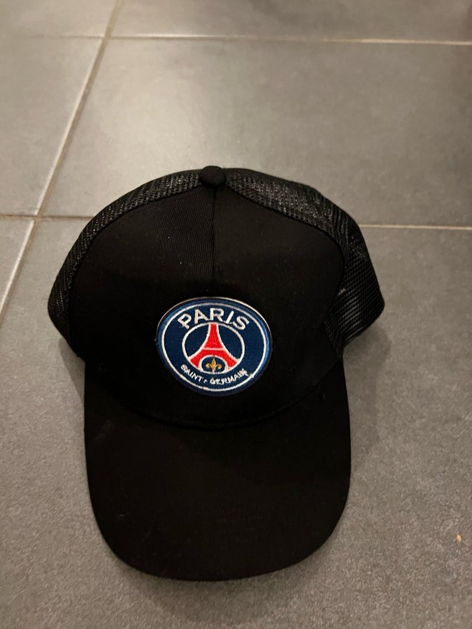 PSG svart keps