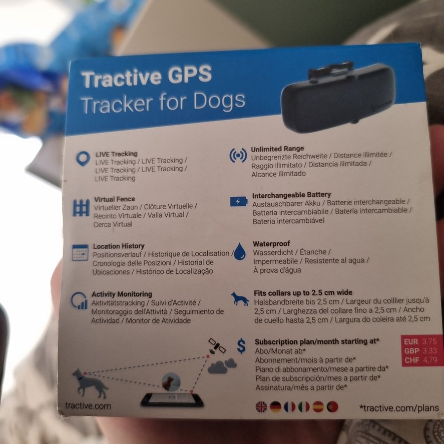 Tractive GPS Tracker för hundar