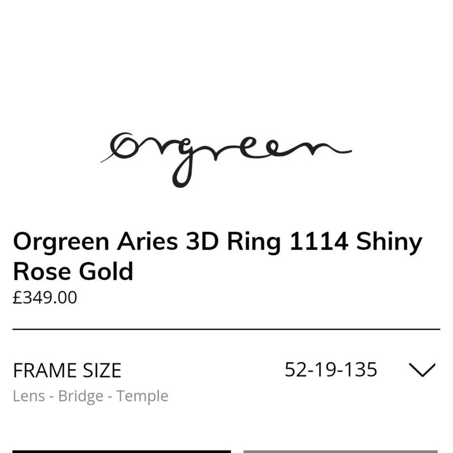 Orgreen Aries 3D Ring 1114 Solglasögon