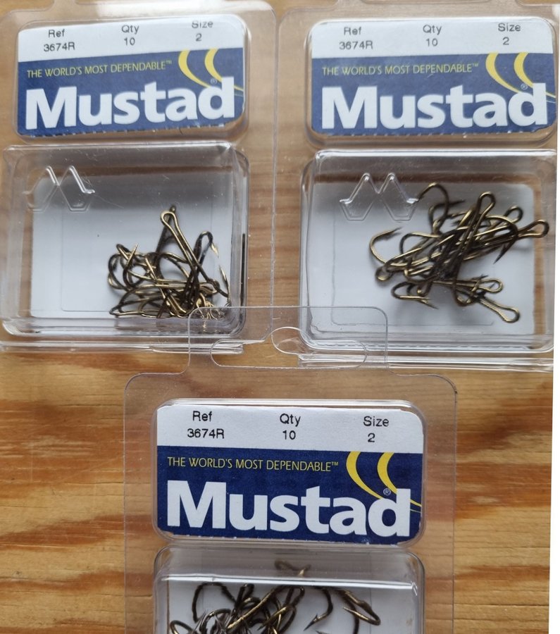 Mustad 2-krok size 2