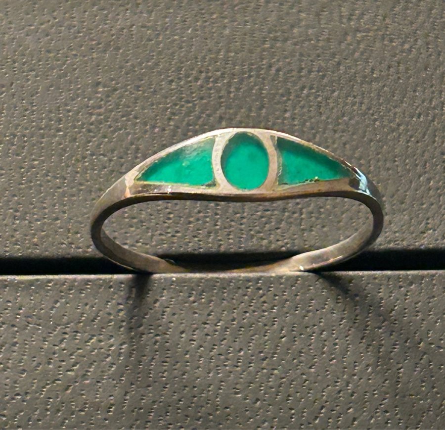 Smuk retro sølv ring