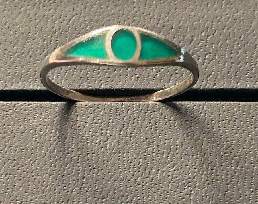 Smuk retro sølv ring