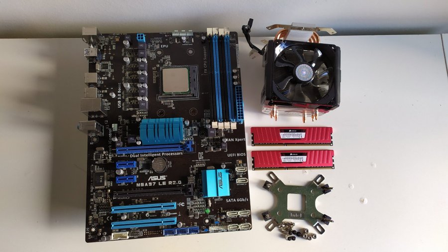 CPU + RAM + FLÄKT + MOBO Pack