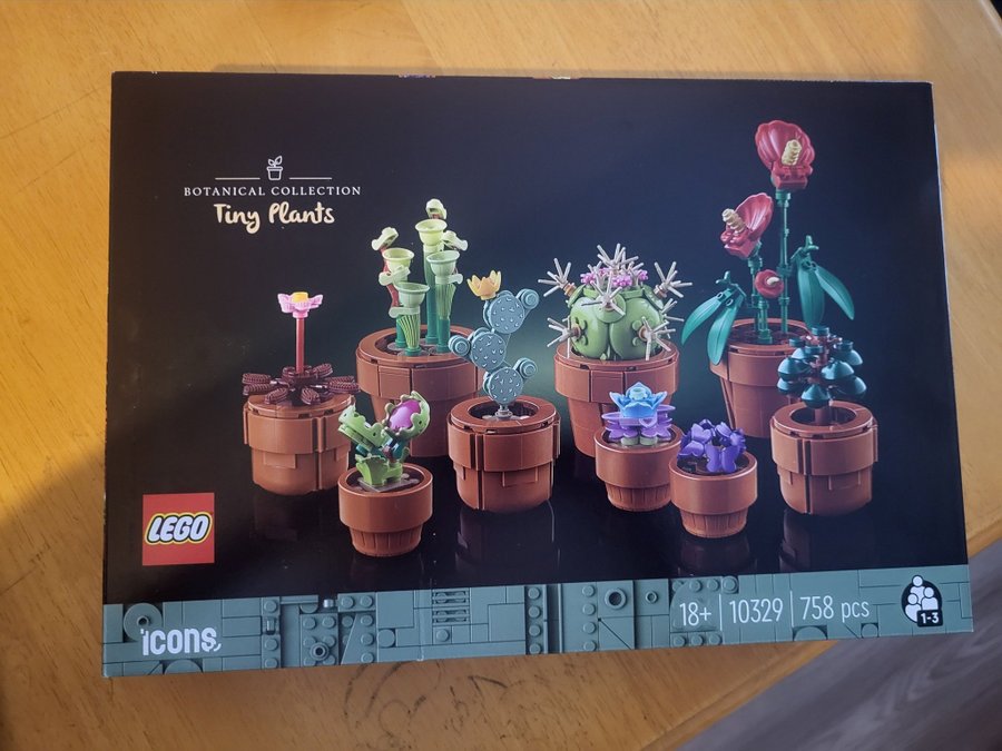 LEGO Icons 10329 - Botaniska samlingen: Miniatyrväxter