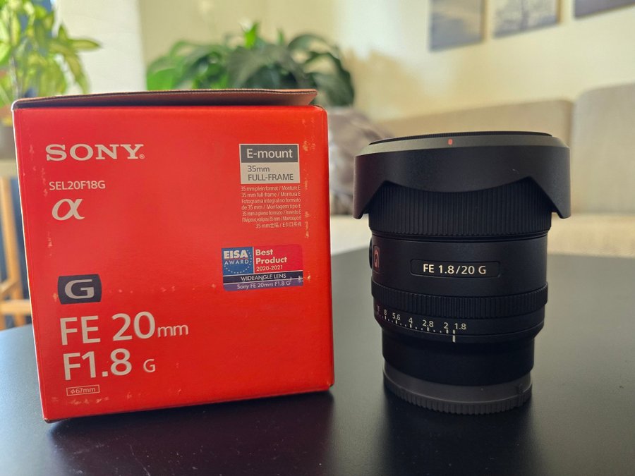 Sony FE 20mm f/18 G Objektiv