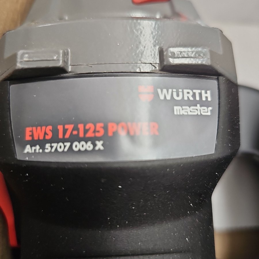 WÜRTH master EWS 17-125 POWER Vinkelslip