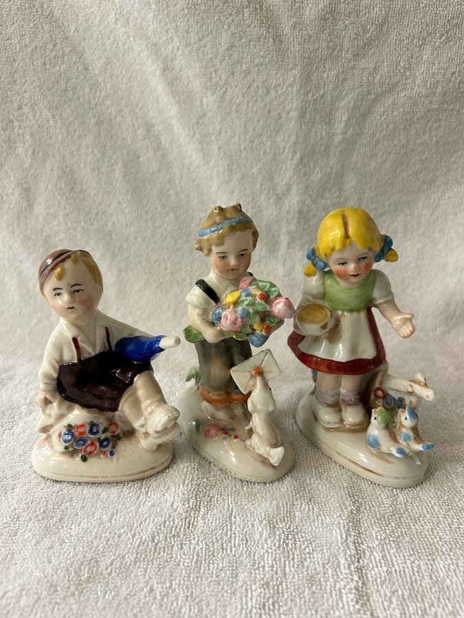 Goebel Germany Figuriner 3st