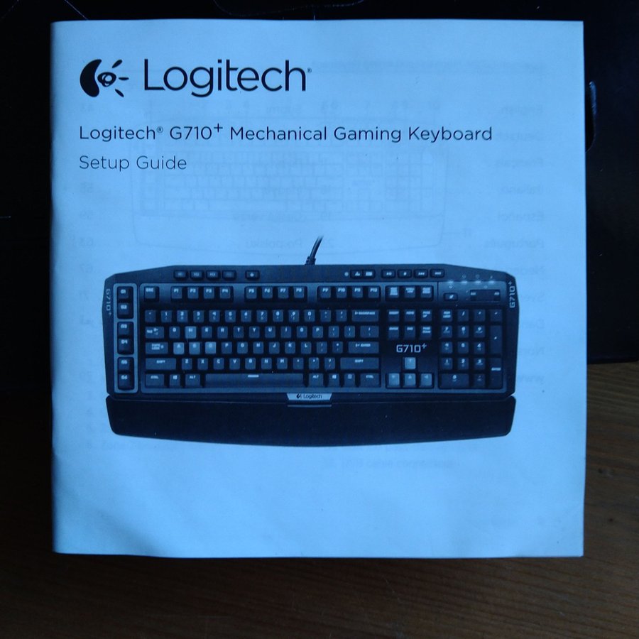 Logitech G710+ Mekaniskt Speltangentbord