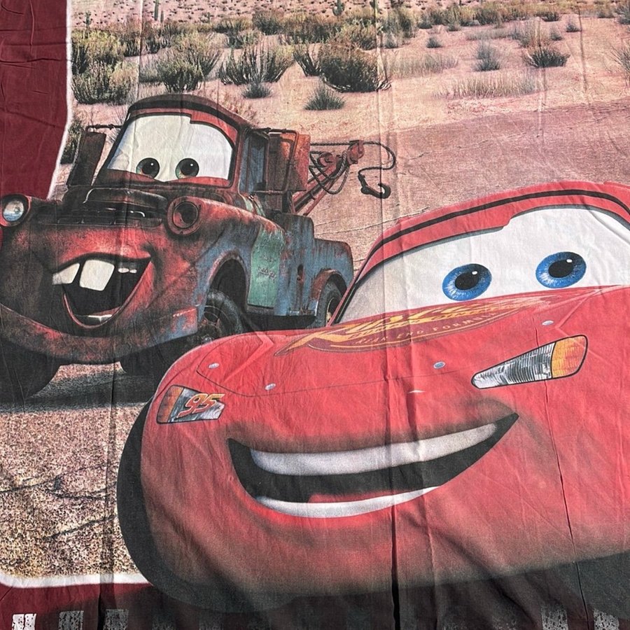 Disney Blixten McQueen påslakan Bilar/ Cars Vuxensäng