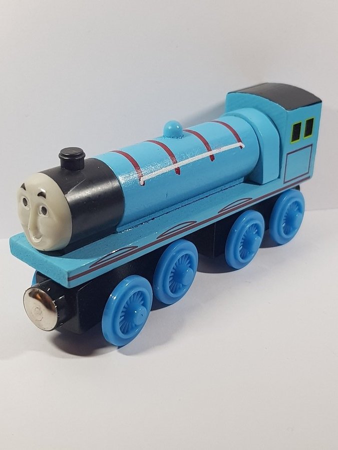 Thomas the tank engine modell tåg av trä Gordon