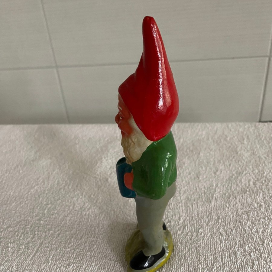 RETRO TOMTE GRÄFENRODA DDR TERRAKOTTA 1 STYCK MED KANNA