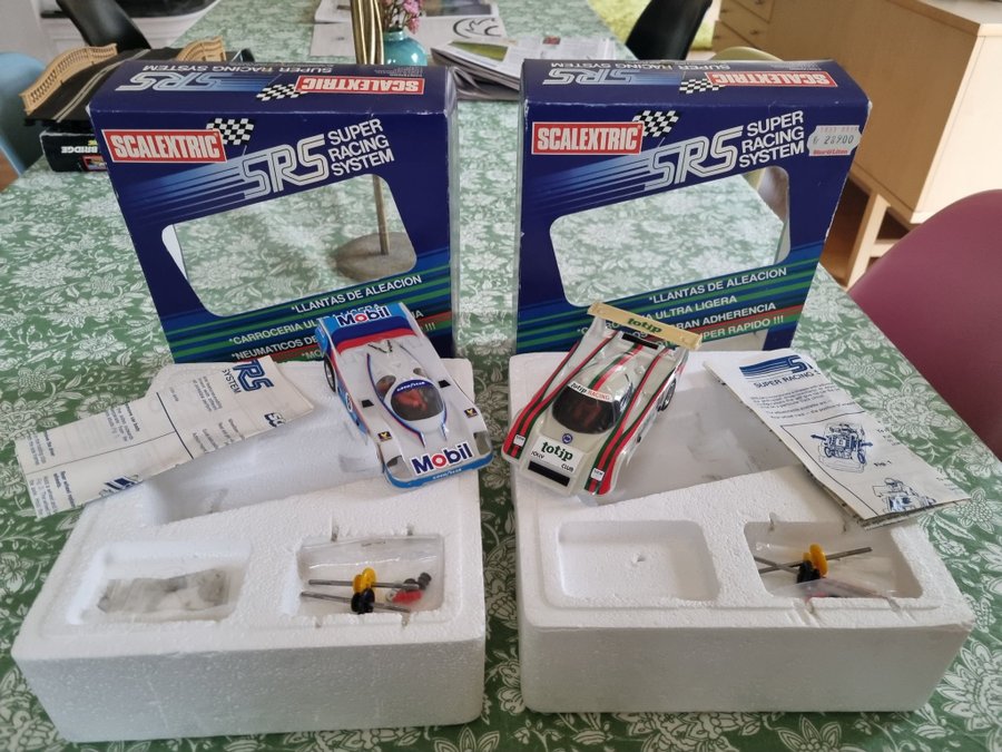 Scalextric SRS Super Racing System Bilar