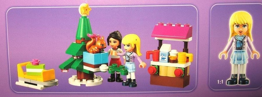 Lego Friends 41016 - Adventskalender med Lego Tjejer mm