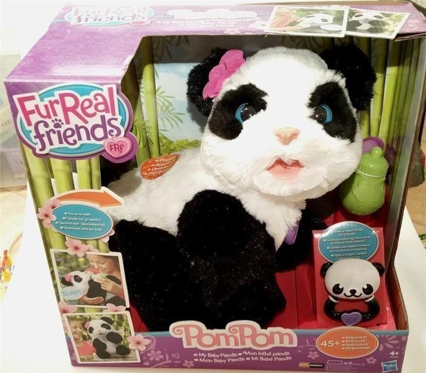 FurReal Friends interaktiv PomPom Panda med tillbehör