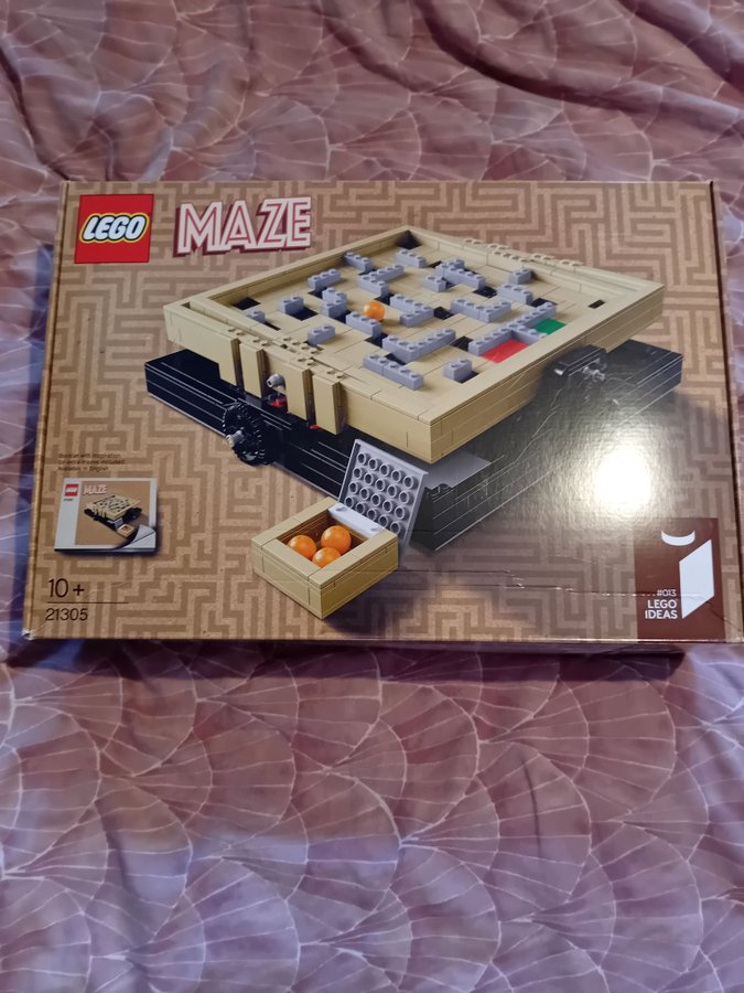 LEGO Ideas Maze 21305,nytt men kartong öppnad