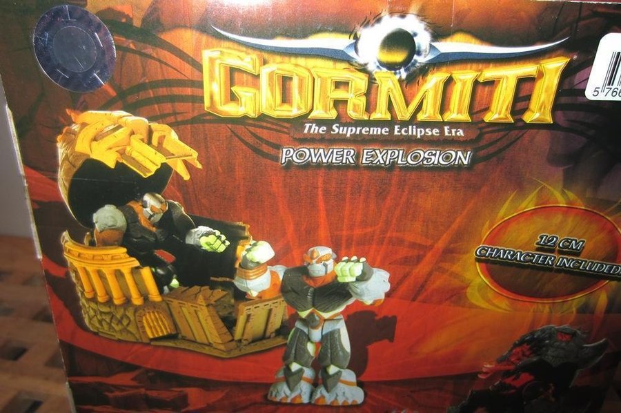 GORMITI The Supreme Eclipse Era Power Explostion+ Grön Figur