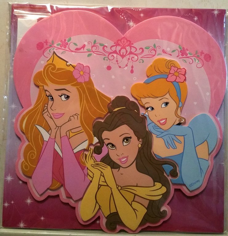 Disney Princess 1 st Stor Väggmärken Dekal Skumplast WALL STICKERS