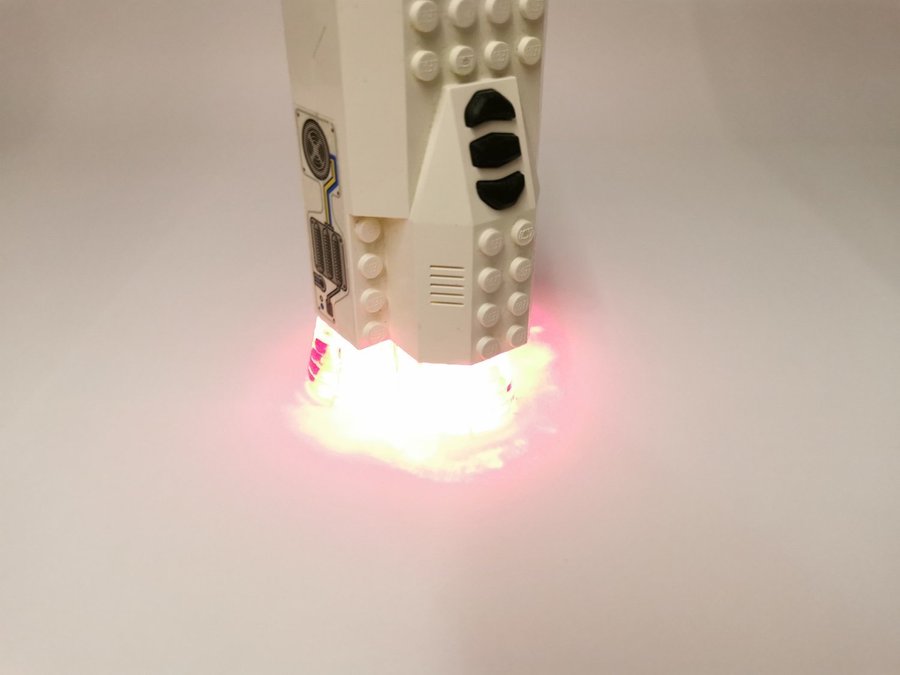 Lego - light  sound - rocket engine - vit