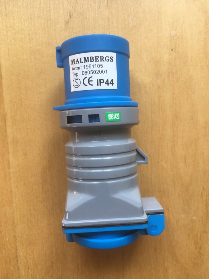 Malmbergs Adapter 1-fas