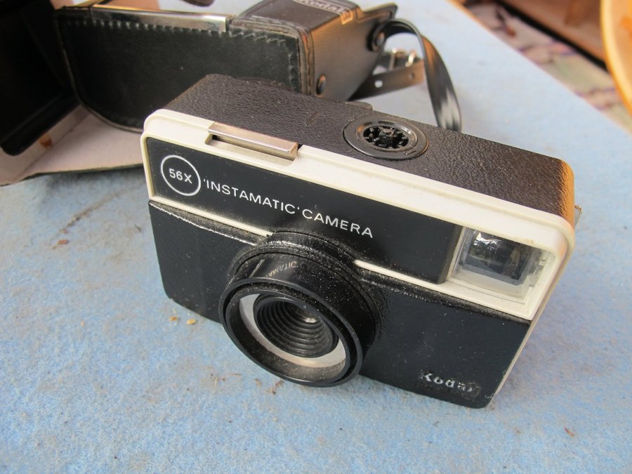 Gammal Kodak Instamatic kamera