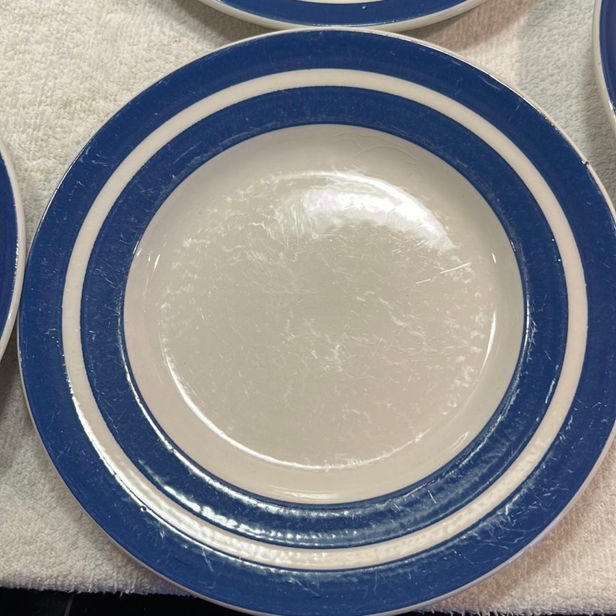 Staffordshire assietter Cordon Bleu Retro