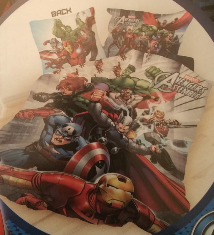 Avengers Assemble Superjhjältarna Påslakanset / Påslakan Set 2