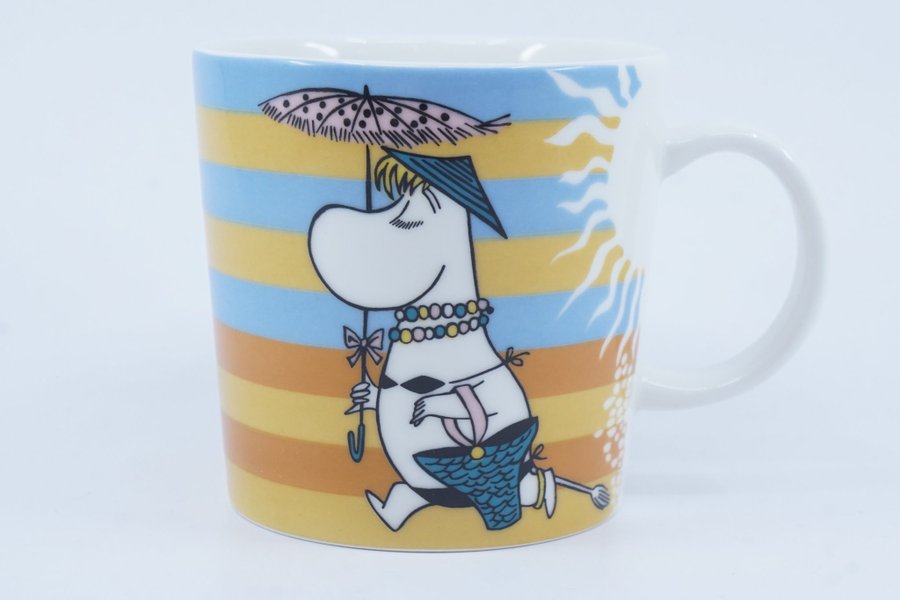 Muminmugg Strandliv / Moomin Mug On the Beach