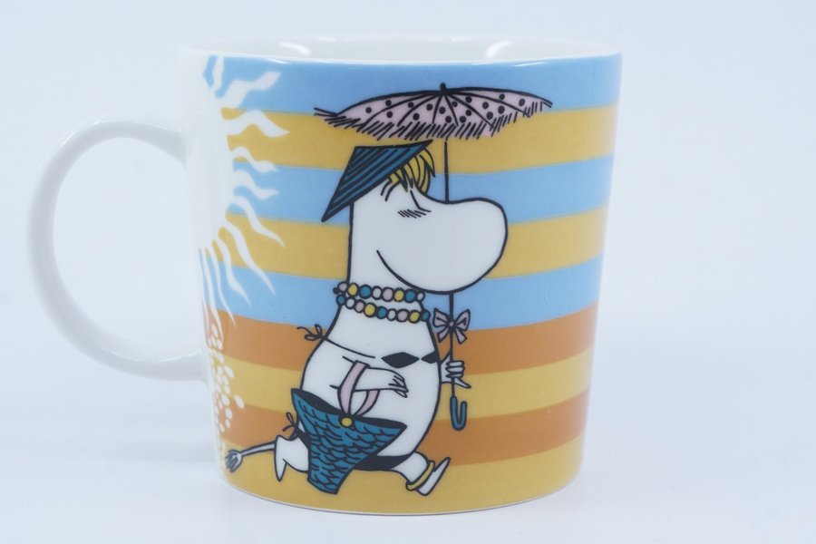 Muminmugg Strandliv / Moomin Mug On the Beach