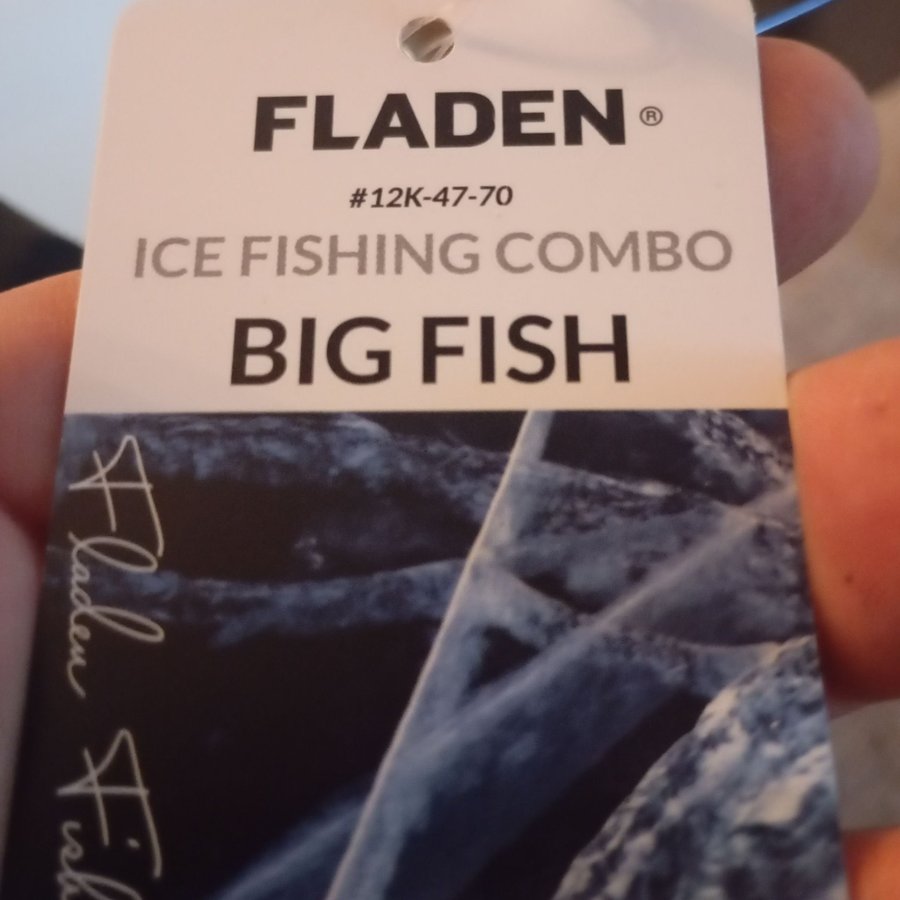 Fladen ice fishing combo