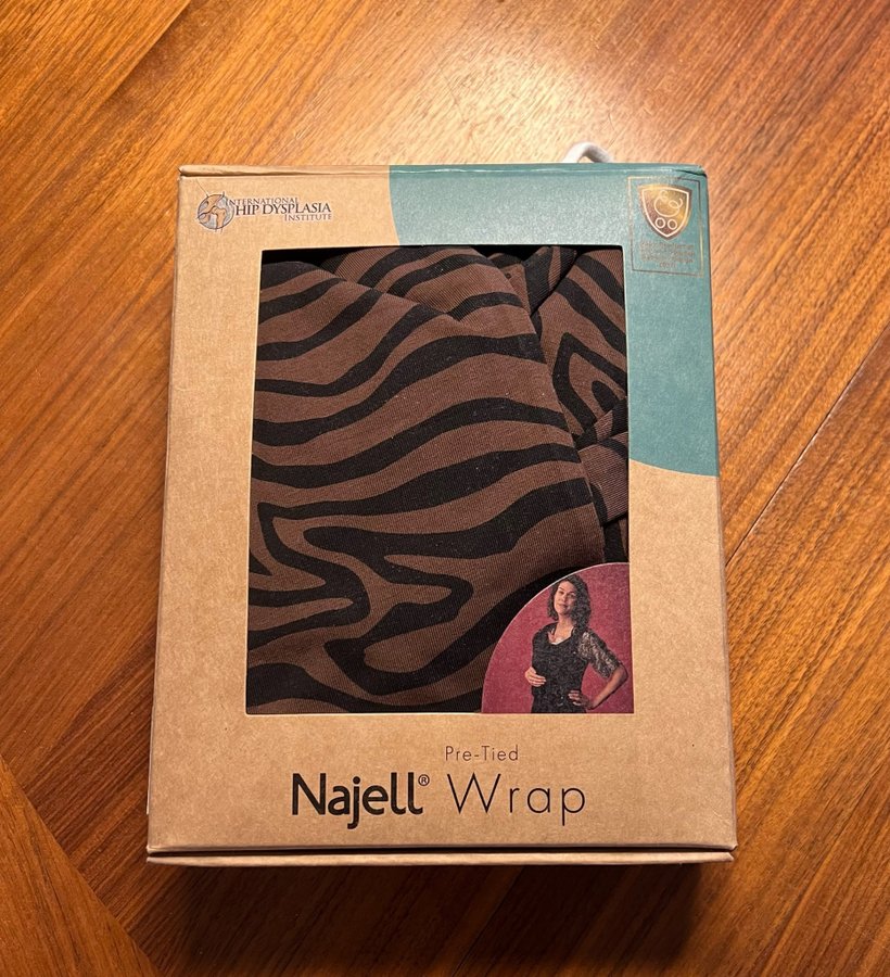 Najell brun babywrap