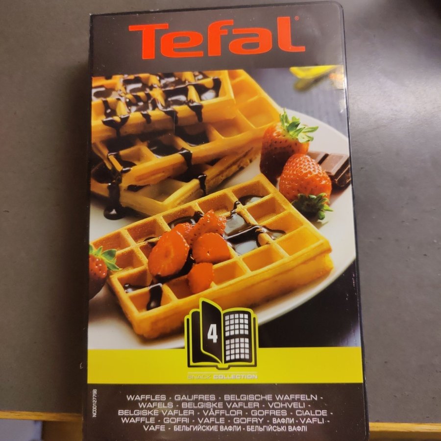 Tefal snack collection - belgiska våfflor