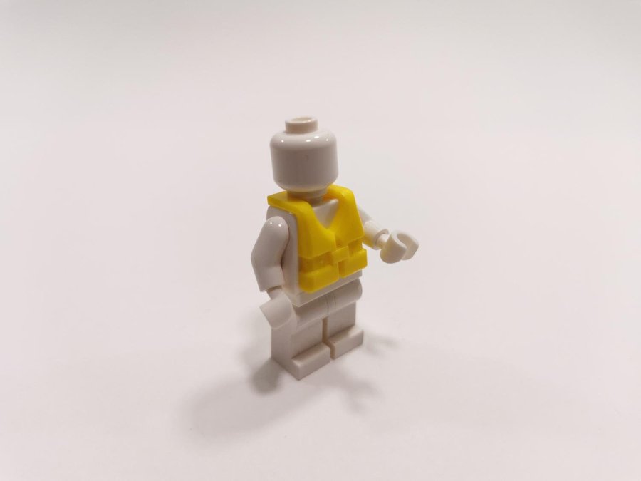 Lego - tillbehör - flytväst - part 97895 - gul