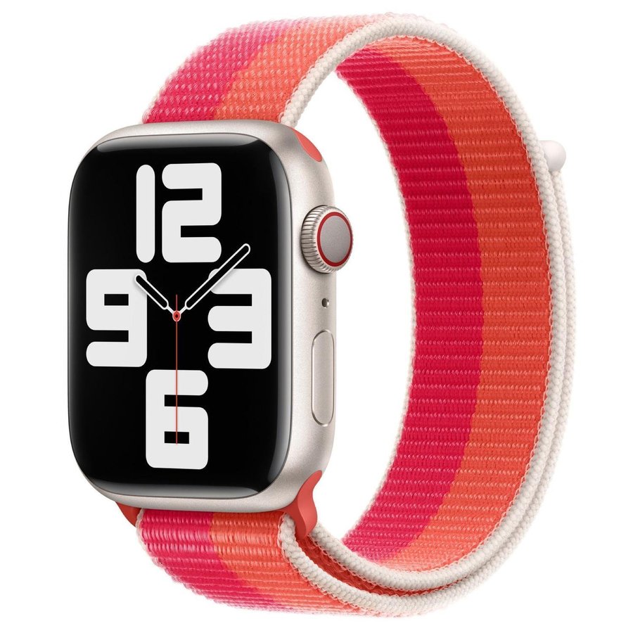 Nylonloop 44/45/46/49mm Apple Watch Armband - NEKTARIN / PION