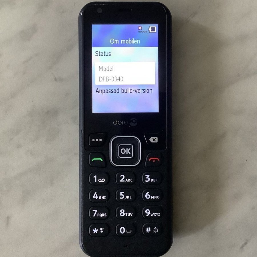 Doro 7001H trådlös hemtelefon