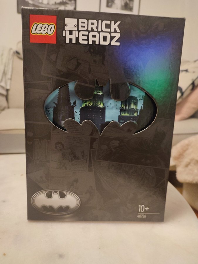 LEGO 40726 BrickHeadz Limited Edition Batman 85th Anniversary - NYTT, SÄLLSYNT