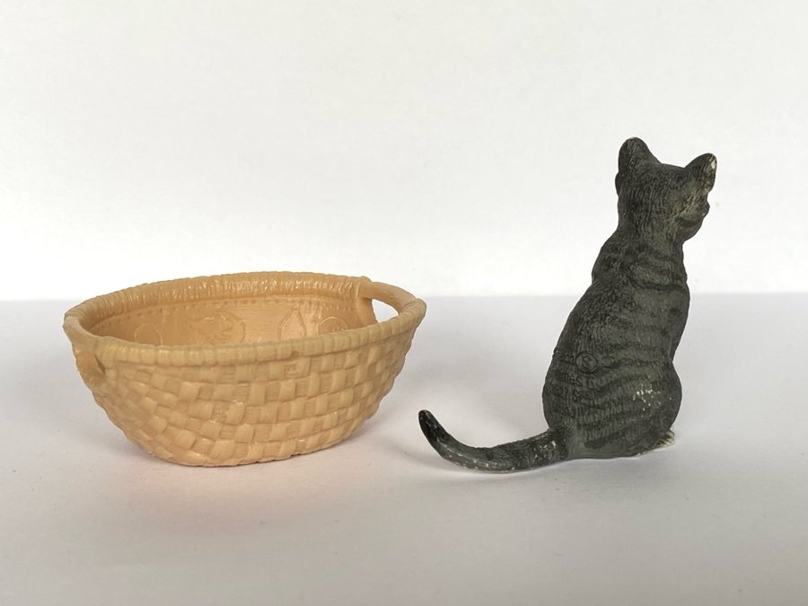 Katt, Schleich, Djur, Katt, Figur, Passar även till dockskåp