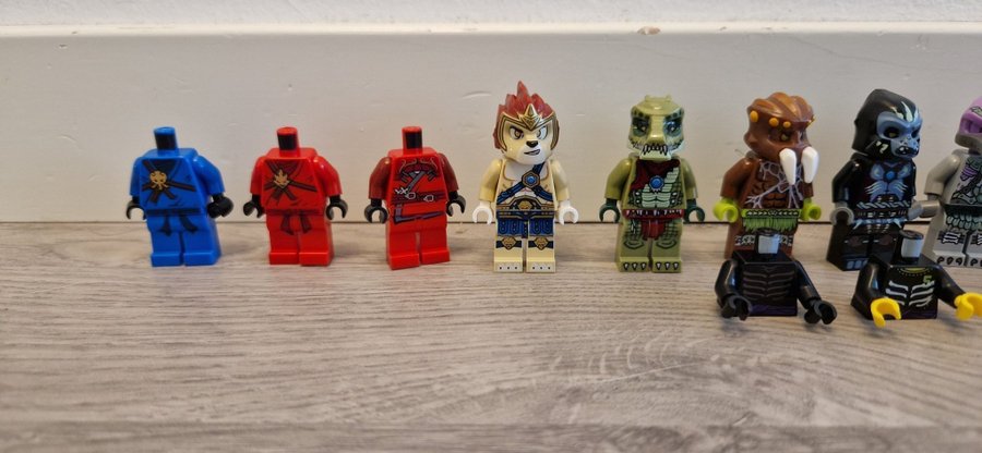 Lego Chima och Ninjago Minifigurer  delar