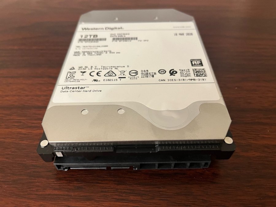 Western Digital Ultrastar 12TB SATA HDD