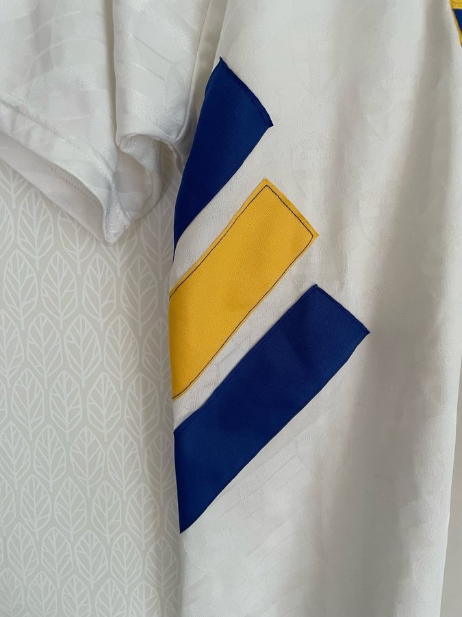 Adidas RETRO Sverige fotbollströja VM 1994, vita bortatröja FRI FRAKT!