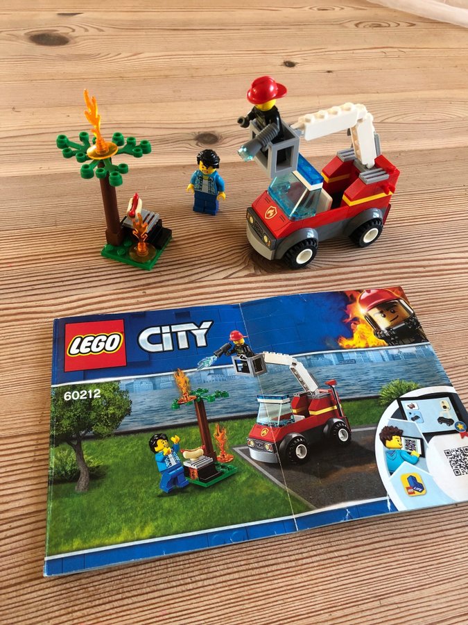 Lego city brandbil