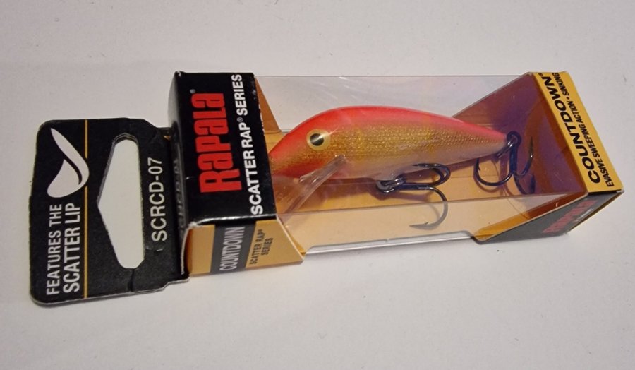 Rapala scatter rap countdown 07