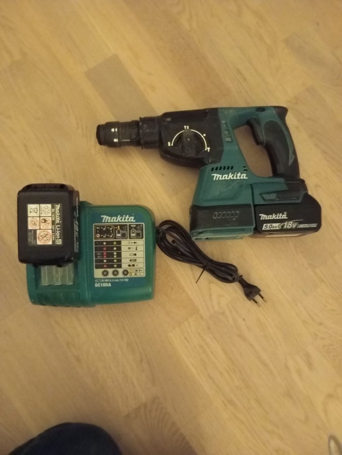 Makita DHR243 SDS-Plus Slagborrmaskin 18V