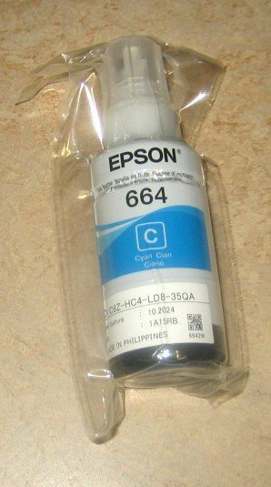 Epson bläckpatron 664 för Ecotank. Bläck. Printerbläck.